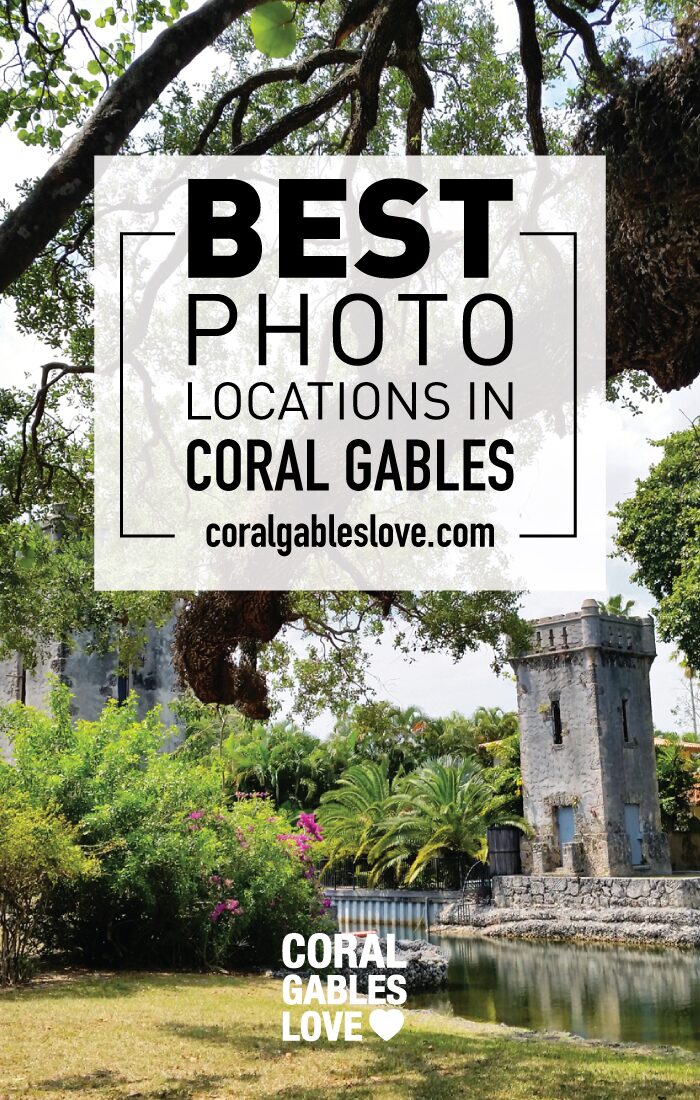 Top 5 Places to Take Engagement Photos in Coral Gables, Florida.