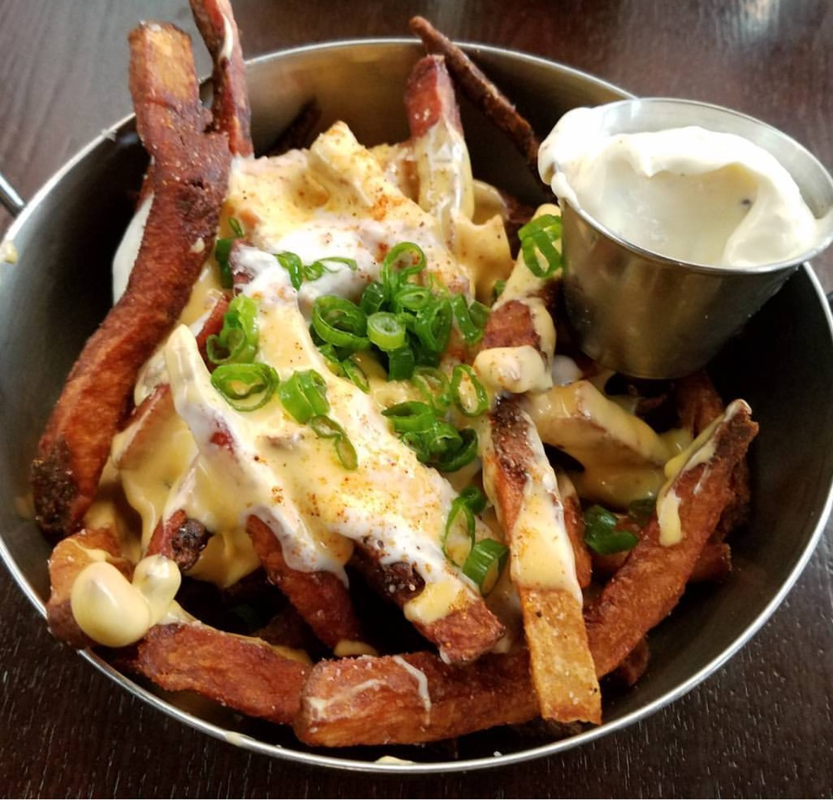The Local Craft Food & Drink, 150 Giralda. The Local offers happy hour every day from 4pm-7pm with half off beers, wines and well drinks and while they do not offer any food specials during their happy hour, you cannot miss out on trying any of Chef Bryants amazingly delicious creations like the disco fries, beef jerky or fried chicken.