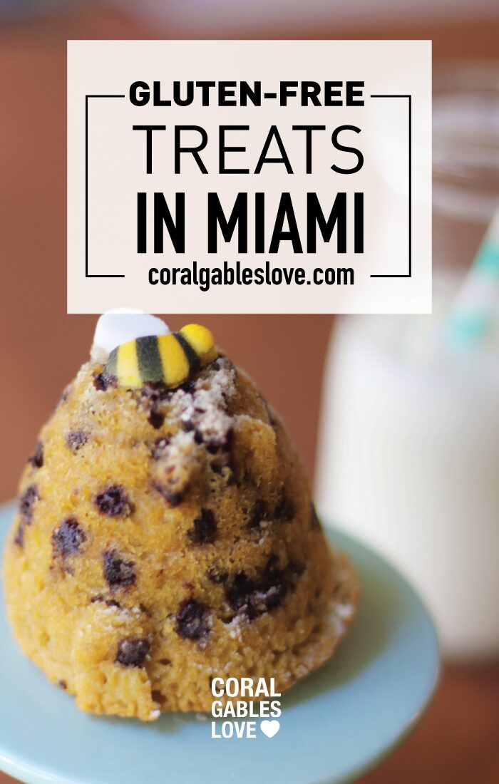 You can find this gluten free yummy at Honeybee Doughnuts in South Miami.
