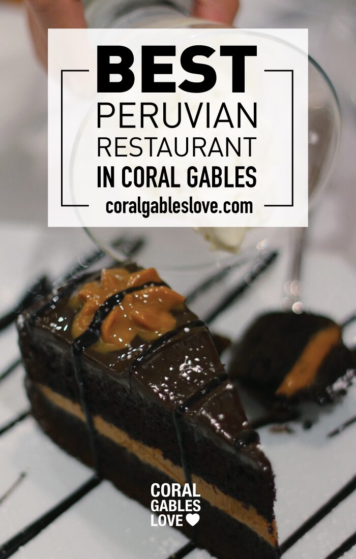 Mikuna is the Best Peruvian Restaurant in Coral Gables, FL near Miami. They serve a decadent chocolate cake with dulce de leche and ice cream.