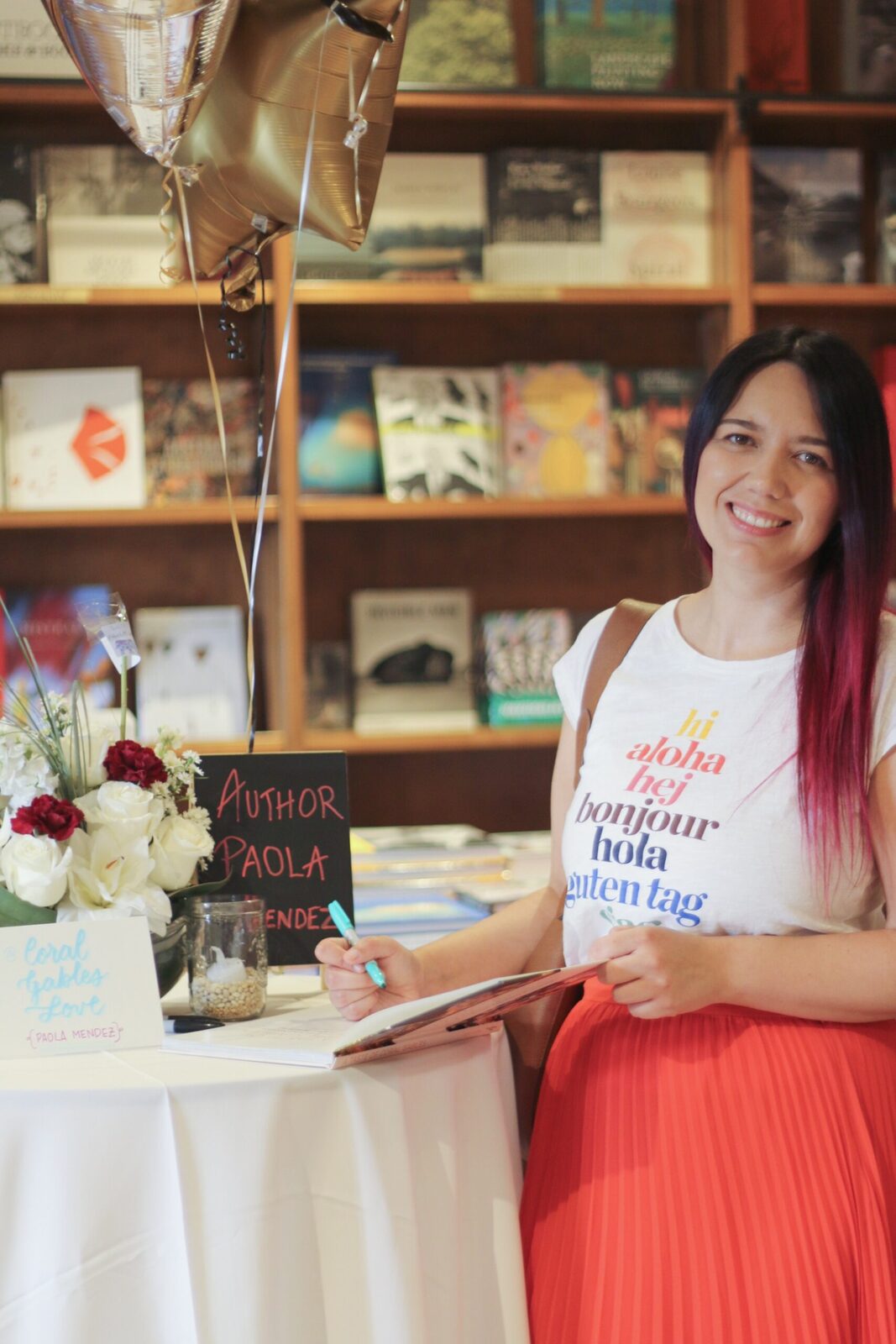 A Taste of Coral Gables Book Signing with Author Paola Mendez founder of the blog Coral Gables Love
