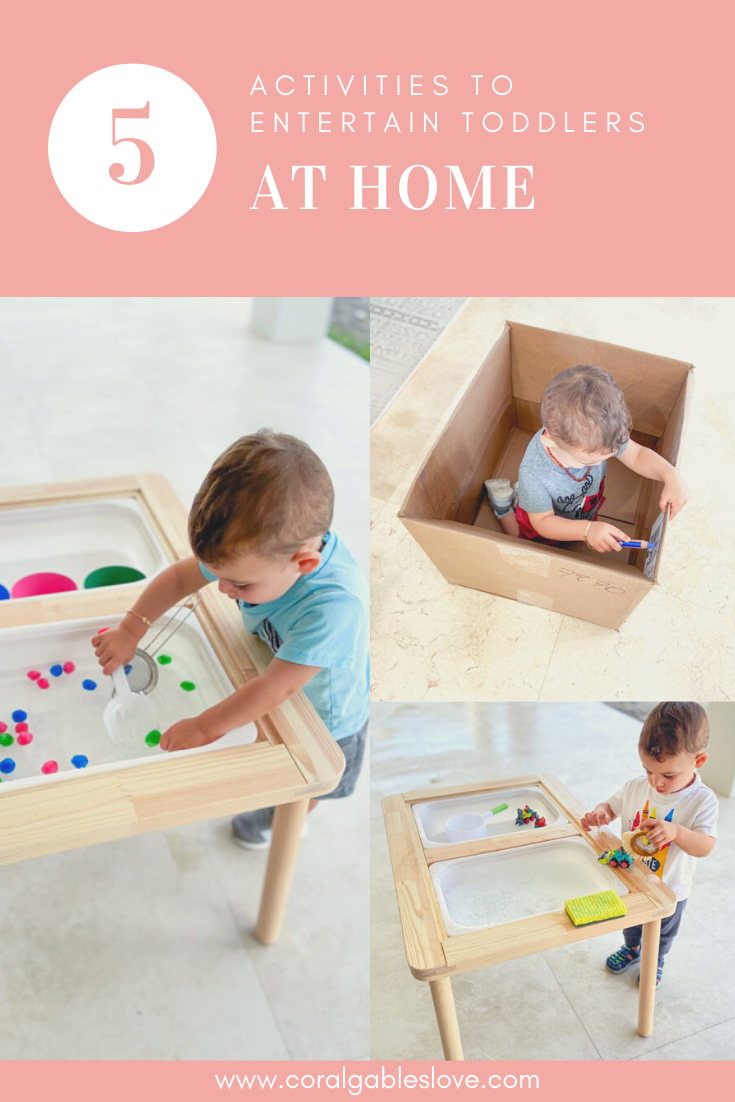 5 Activities To Entertain Toddlers At Home