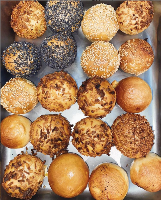 Bagel Balls - round bagels filled with cream cheese delivered to your door in Miami
